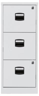 Hängeregistraturschrank PFA Einstiegsmodell, grau