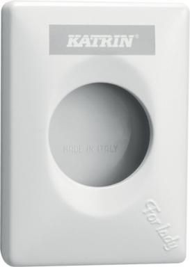 Hygienebeutelspender, weiß, Kunststoff, Maße (BxHxT):