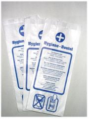 Hygienebindenbeutel, Spezialpapier, 4-sprachiger Hinweistext | 1000 Stück _ passend für Hygeinebindenbeutel-Spender 72214 Hygienebindenbeutel, Spezialpapier, 4-sprachiger Hinweistext | 1000 Stück _ passend für Hygeinebindenbeutel-Spender 72214
