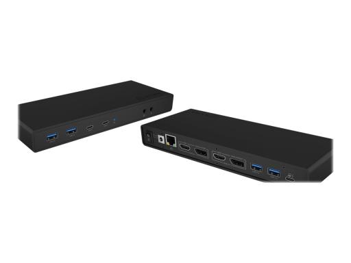 ICY BOX IB-DK2245AC - Dockingstation - USB-C / Thunderbolt 3 - 2 x HDMI, 2 x DP
