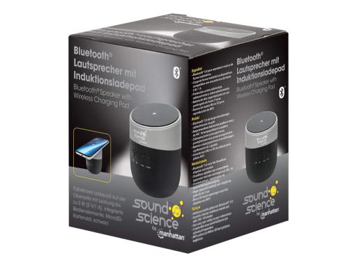 IC INTRACOM MANHATTAN Bluetooth-Lautsprecher mit Induktionsladepad