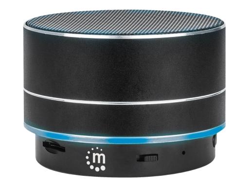 IC INTRACOM MANHATTAN Metallic LED-Bluetooth«-Lautsprecher schwarz IC INTRACOM MANHATTAN Metallic LED-Bluetooth«-Lautsprecher schwarz
