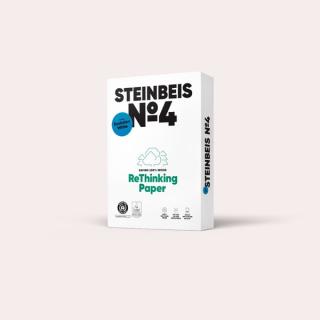 No. 4 Recycling Kopierpapier, A3, 80g, 100er weiße, aus 100 Altpapier