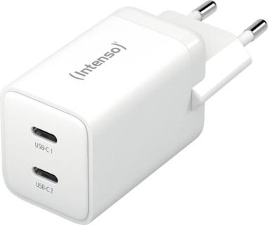 Intenso W40CC GaN Ladeadapter weiß, 40 Watt