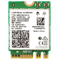 INTEL Wi-Fi 6 AX200 - Netzwerkadapter - M.2 2230 / M.2 1216 - Bluetooth 5,0, 80