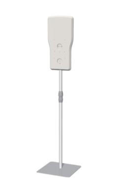 IS-9000 Ständer für Händedesinfektion passender Desinfektionsspender "ADS-500/1000 Sensor" (70457) = mobile Desinfektionsstation