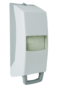 Greven Universalspender IVRAXOMAT®  Eco | weiß/grauSpender für 1000 ml und 2000 ml Varioflaschen