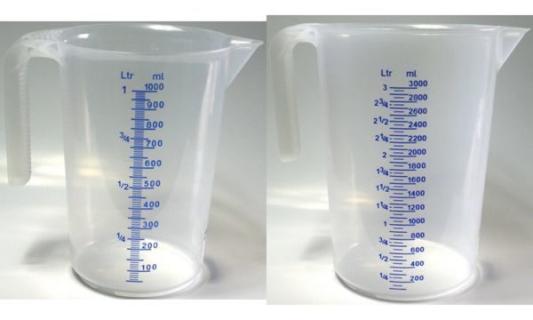 IWH Messbecher, transparent, Inhalt : 3 Liter (11570074)