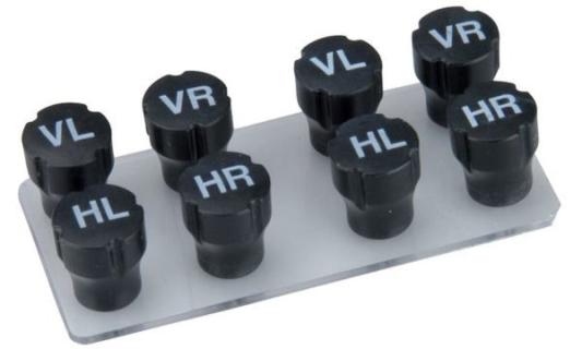 IWH Rad-Markierungsset, Ventilkappe n, 8-teilig (11570212)