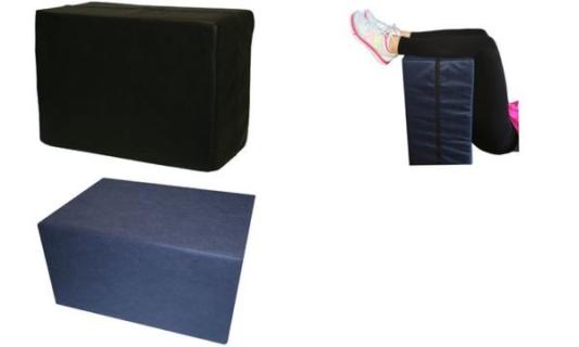 IWH Schaumstoff-Würfel, Maße: 550 x 400 x 300 mm, schwarz (11570107)