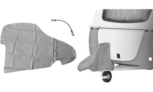 IWH Schutzhülle für Anhänger-/Wohnw agenkupplung, grau (11570183)