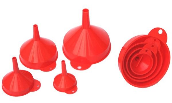 IWH Trichter-Set, 4-teilig, orange (11570058)