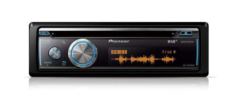 PIONEER Autoradio DEH-X8700DAB (USB, DAB+, BT, Mixtrax)
