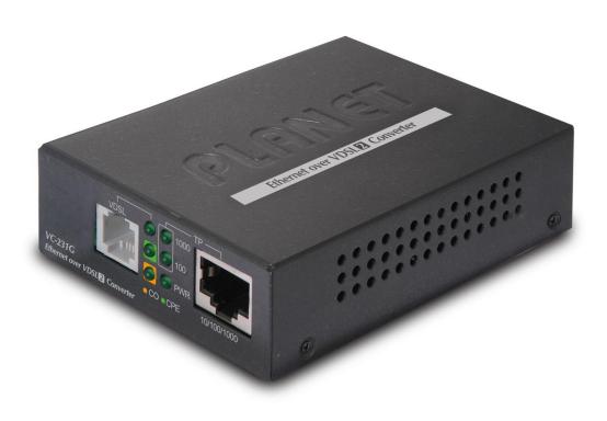 PLANET TECHNOLOGY VC-231G 1Port 10/100/1000T Ethern. to VDSL2 Converter