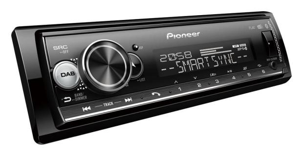 PIONEER MVH-S520DABAN Media-Tuner/AUX/USB/iPod/DAB+ inkl. DAB+ Scheibenantenne