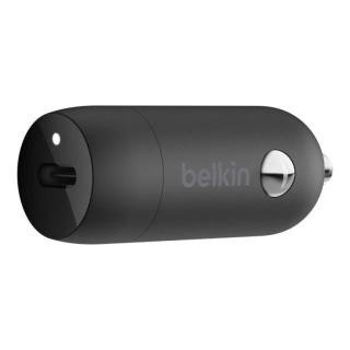 BELKIN BoostCharge - Car power supply - 30 Watt - 3 A - Fast Charge 24 pin USB-C