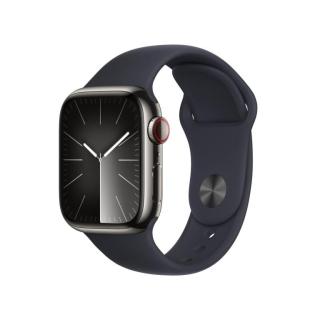 APPLE Watch Series 9 GPS + Cellular 41mm Graphite Stainless Steel Case with Mid