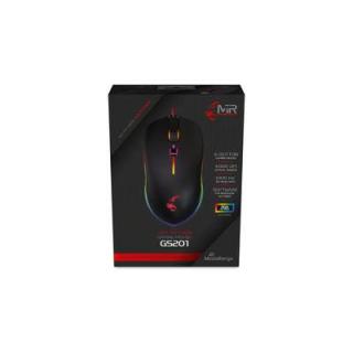 MEDIARANGE Gaming-Maus 9-Tasten bis 4000dpi LED Beleuchtung