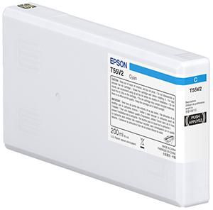 EPSON T55W2 Cyan Ink Cartridge 200ml