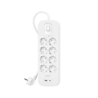 BELKIN Steckdosenleiste 8-Fach, 18W 2m Kabel