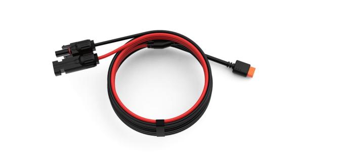 ECOFLOW Solar auf XT60i Ladekabel (schwarz, 2,5 Meter, für Powerstation DELTA 2)