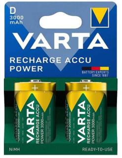 VARTA Akku RECHARGE Power D HR20 3000mAh NEU 2St.