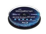 BD-R DL MediaRange 6x CB 50GB 10St