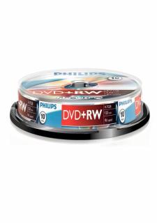 PHILIPS DVD+RW 4.7GB 10er Spindel