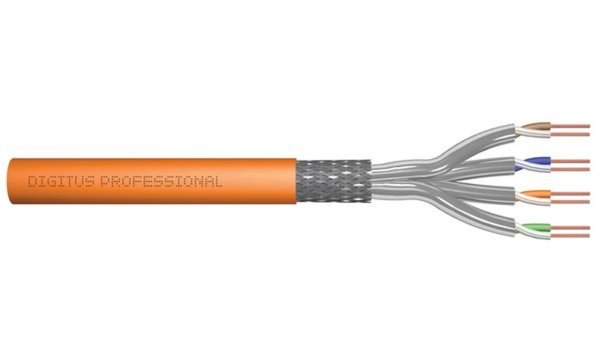 Installationskabel DIGITUS S-FTP Cat7 500m gelb