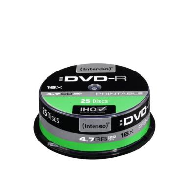 Intenso DVD-R 4.7GB, 25er Pack