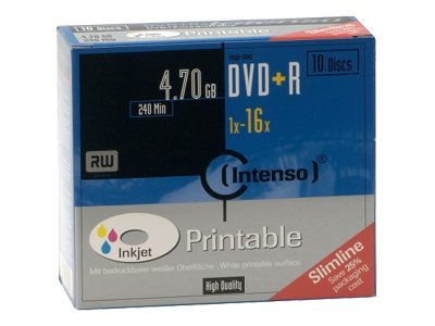 Intenso DVD+R 4.7GB, 10er Pack