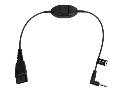 JABRA Kabelunterteil m. QD auf 2,5mm Klinke m. Rufannahmetaste