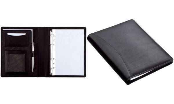 JÜSCHA Alassio A5 BENACO I - Mappe mit Reißverschluss für Dokumente - Kunstlede