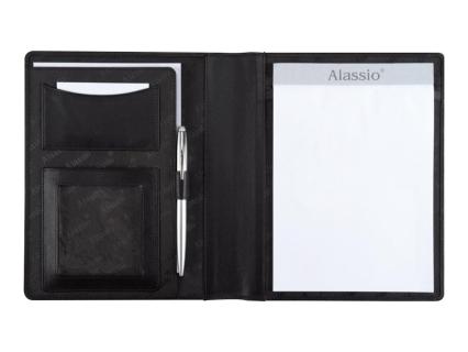 JÜSCHA Alassio BORMIO - Mappe mit Reißverschluss für Dokumente - Nappaleder - S