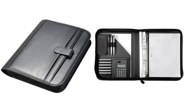 JÜSCHA Alassio RICCIONE - Mappe mit Reißverschluss für Dokumente - Kunstleder -