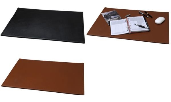 JÜSCHA Alassio Schreibunterlage, Echtleder, schwarz, 650 x 450 mm (52000) (5200