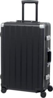 Reisetrolley Auriga, Alu, matt schw. TSA-Schloss, Tragegriff