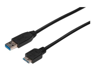 KAB USB 3.0 Verb./0,50m/StA - MicroB / Digitus