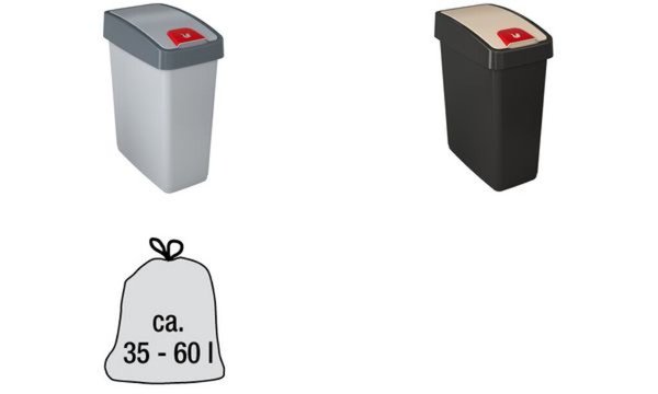 Image KEEEPER_Abfalleimer_magne_25_Liter_silber_img2_4308554.jpg Image