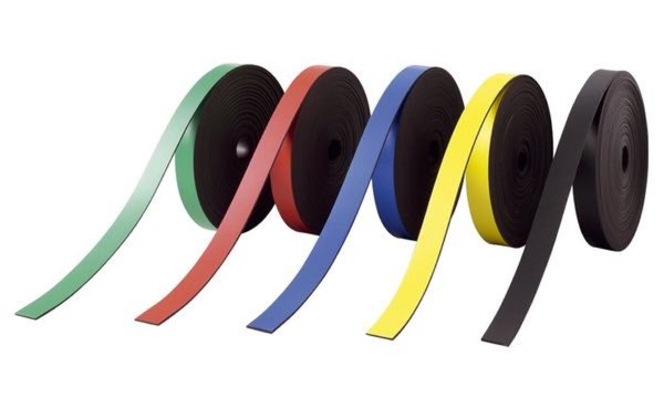 KENSINGTON NOBO Magnetbandstreifen (B)10 mm x (L)5 m, schwarz für Planngstafeln