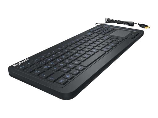KEYSONIC Keyboard KSK-6231INEL black