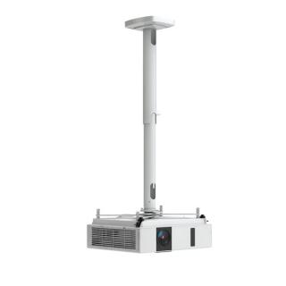 Projektor-Halterung Comfort 60, weiß, Abstand Projektor/Decke