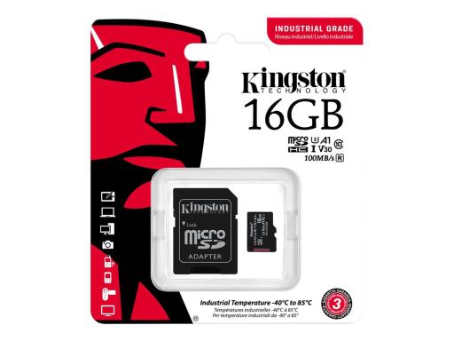 Image KINGSTON_Card_Kingston_Ind_MicroSD_ADP_16GB_img4_4343161.jpg Image
