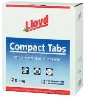 Lloyd Compact-Tabs mit eingebautem Klarspühler