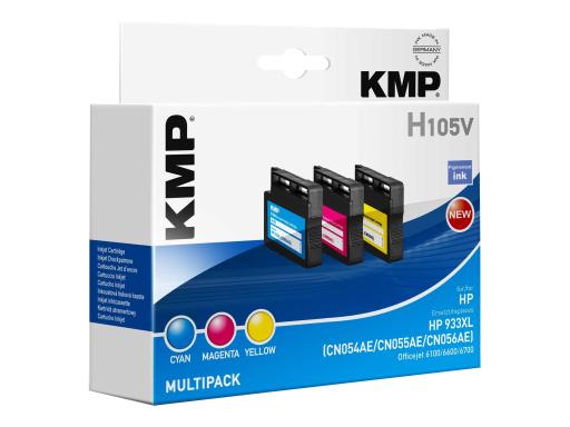 Image KMP_MULTIPACK_H105V_3er_Pack_Gelb_Cyan_Magenta_img0_3790163.jpg Image