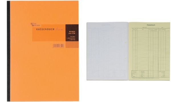 KÖNIG & EBHARDT Kassenbuch, DIN A4, Bruttoverbuchung (58626532)