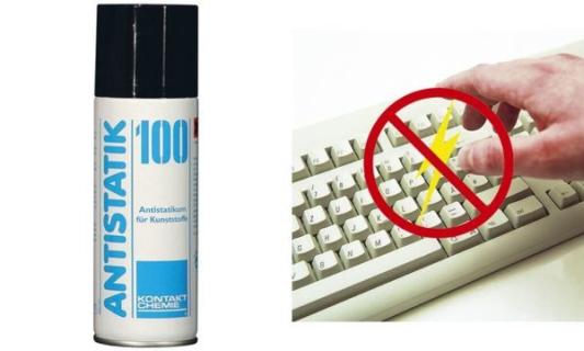 KONTAKT CHEMIE ANTISTATIK 100 Antis tatikspray, 200 ml (6403000)