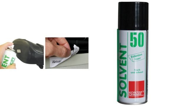 KONTAKT CHEMIE SOLVENT 50 Etiketten löser, 1.000 ml (6403181)