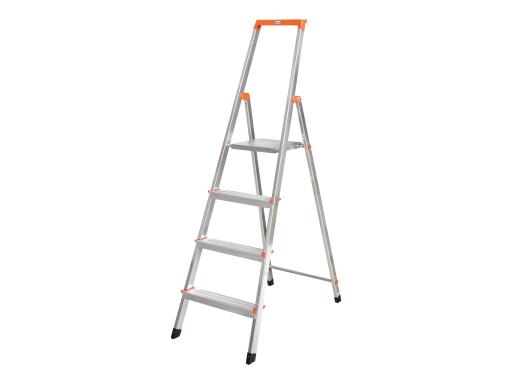 KRAUSE MONTO Solidy 126221 Stufenstehleiter 4 Stufen