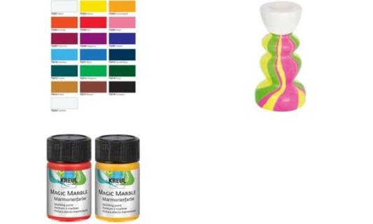 KREUL Marmorierfarbe Magic Marble , orange, 20 ml (57600451)